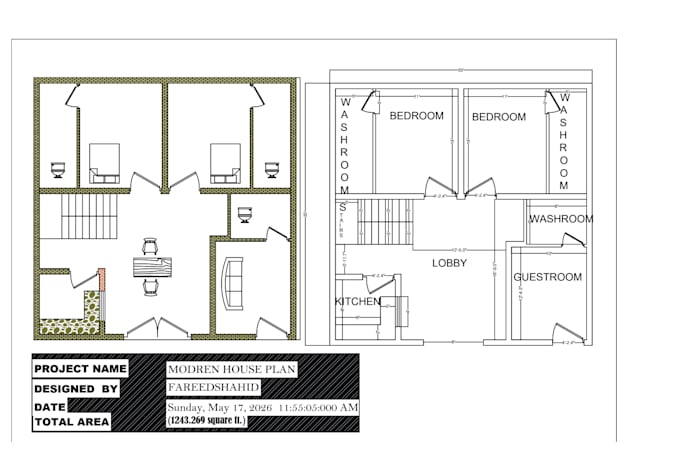 design modren house plan